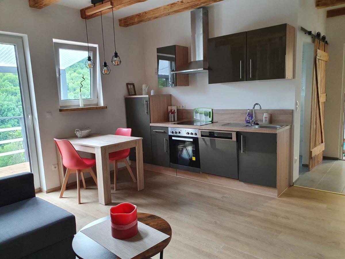 Ferienwohnung Lahnblick ヴァイブルク エクステリア 写真
